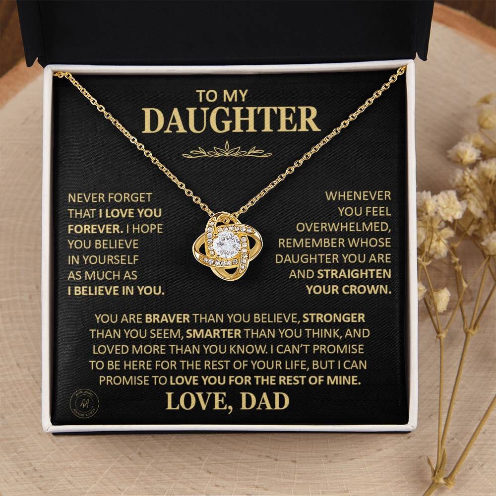 EternalBond Necklace – 'Never Forget I Love You