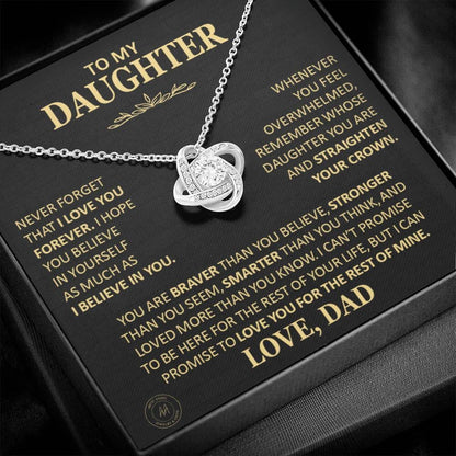 EternalBond Necklace – 'Never Forget I Love You