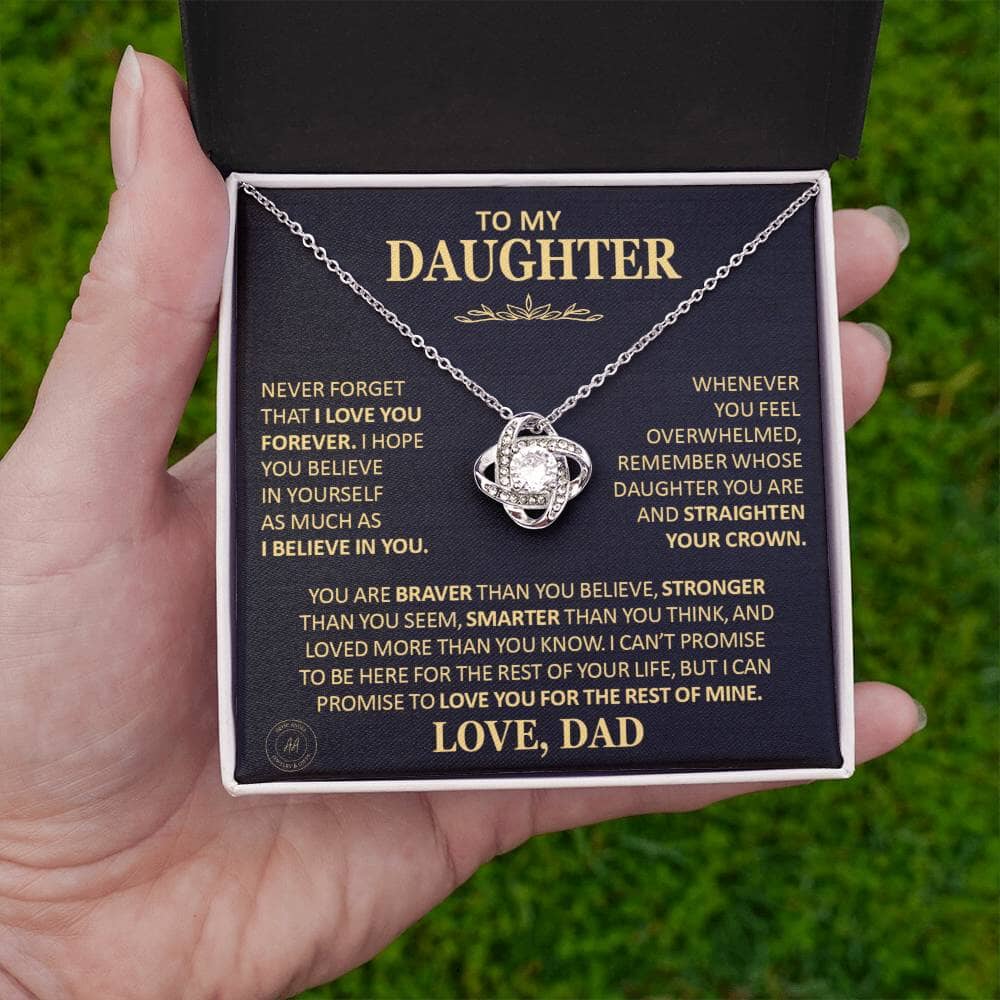EternalBond Necklace – 'Never Forget I Love You