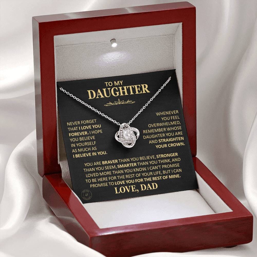 EternalBond Necklace – 'Never Forget I Love You