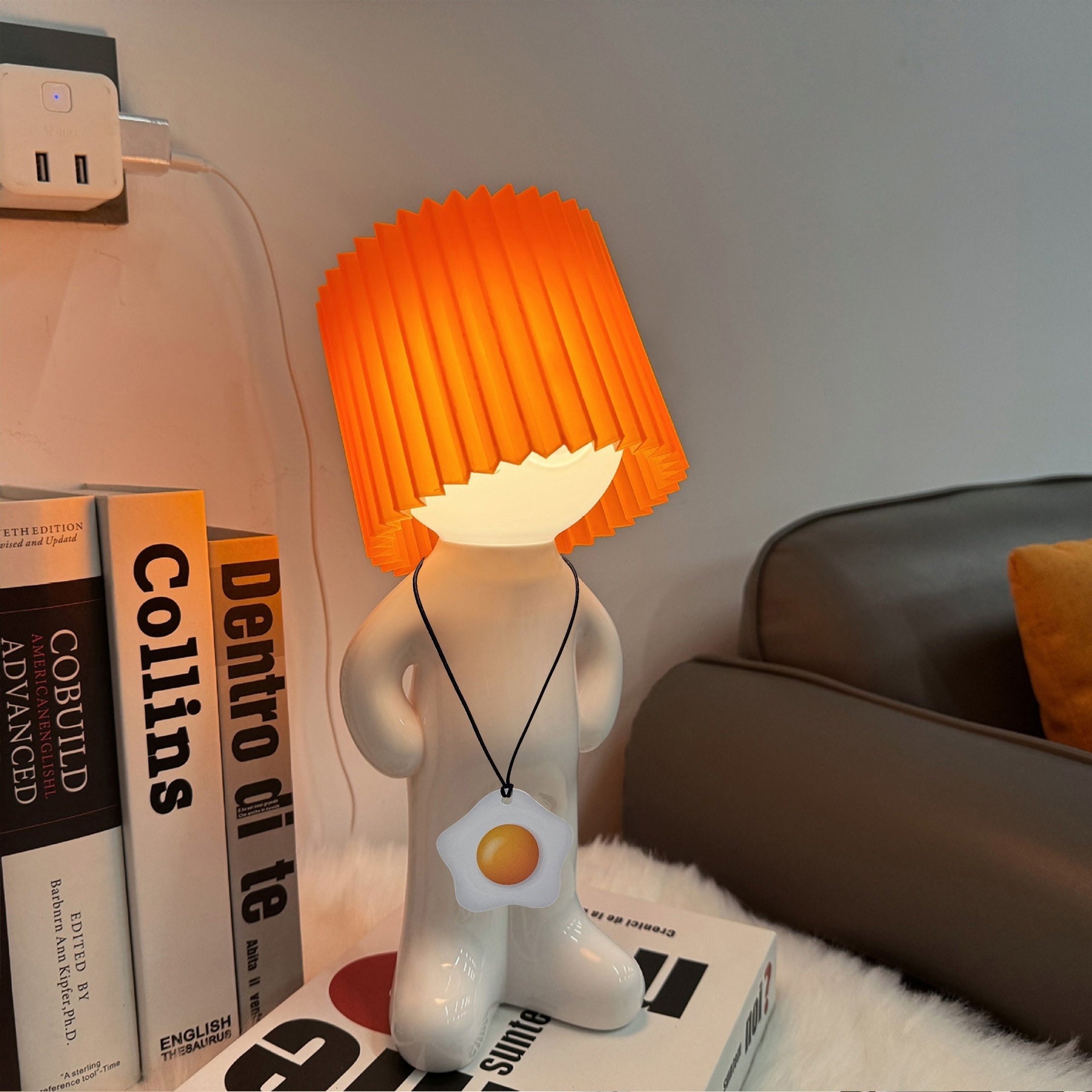 GlowCraft Lamp - Dimbaar Acryl LED met Drukknop