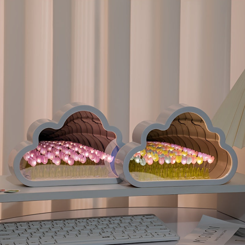 TulipGlow Lamp - Stijlvolle LED Tulp Slaapkamerverlichting