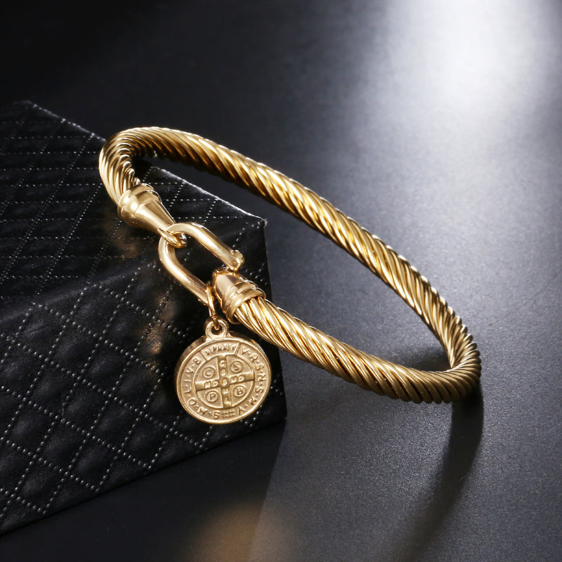 Benedetta - Elegante Heilige Benedictus Bedelarmband