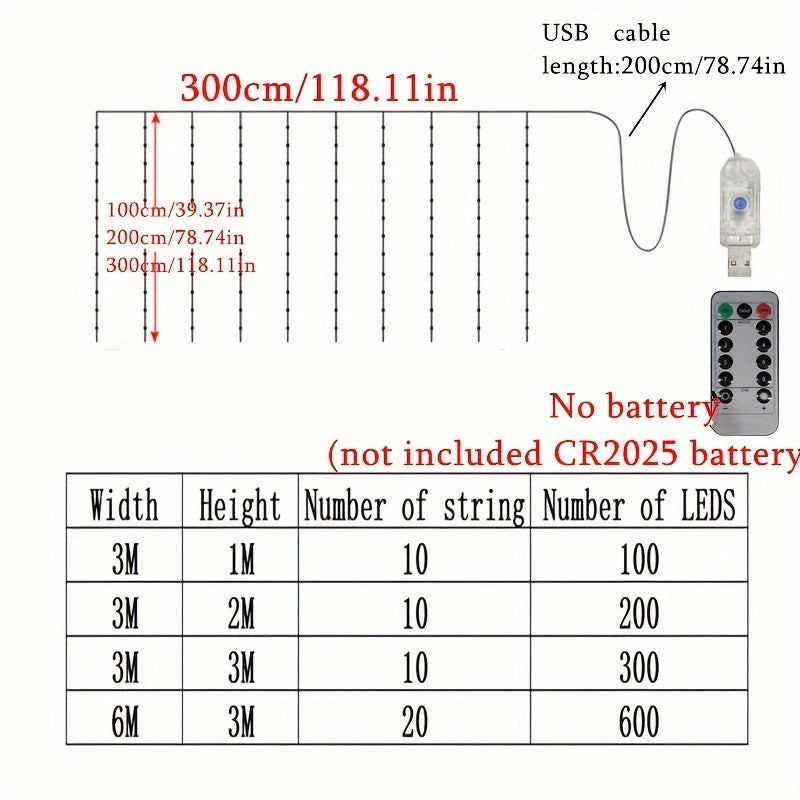 LuxeGlow – USB LED Gordijnverlichting voor Feestjes