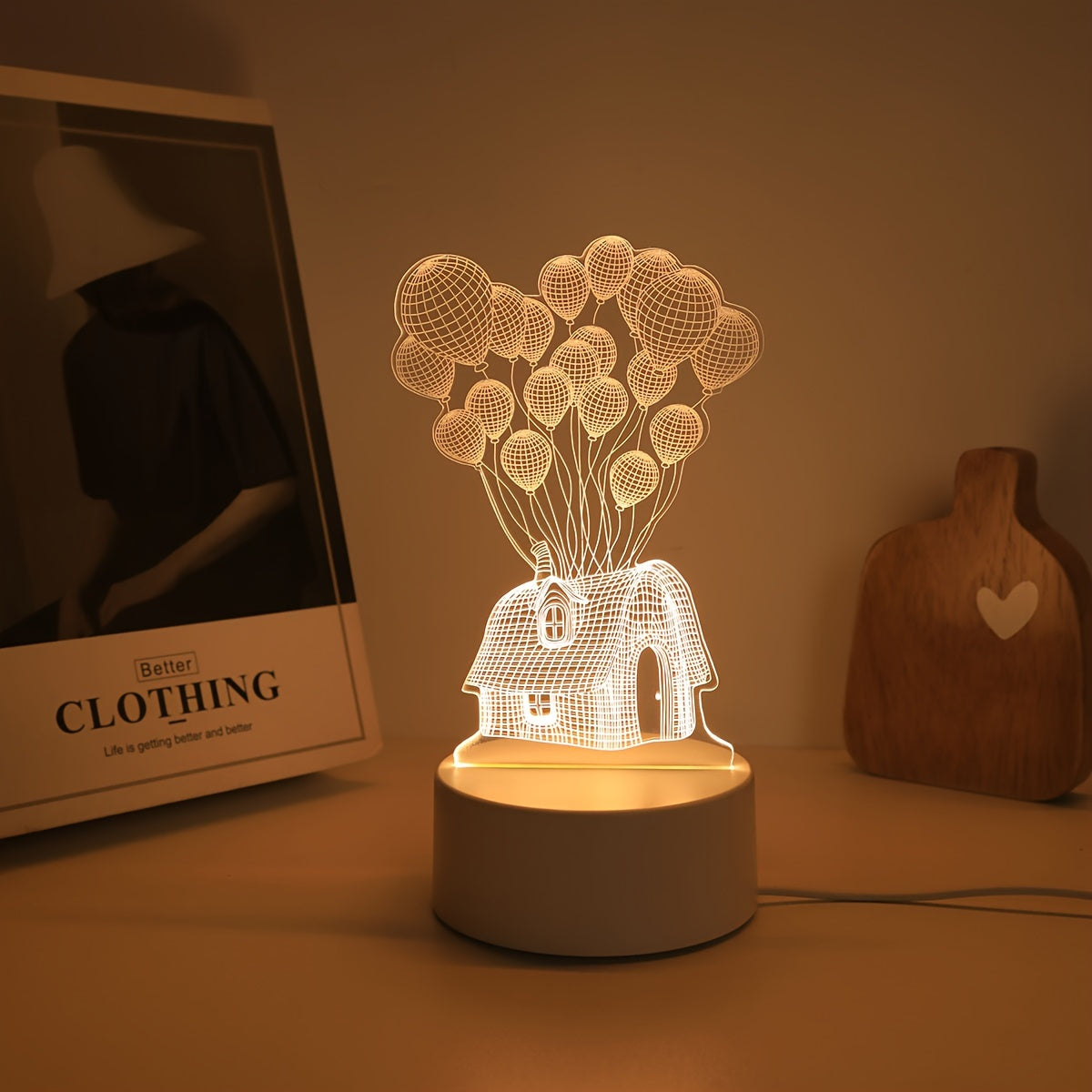 LumiBalloon – Unieke 3D LED Ballonlamp USB
