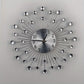 LuxeTime Clock - Elegante Wandklok met Kristaldetails