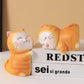 LoveCats - Romantische Boekensteunen van Hars