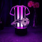 SportGlow Lamp - 3D LED Nachtlamp voor Voetballiefhebbers