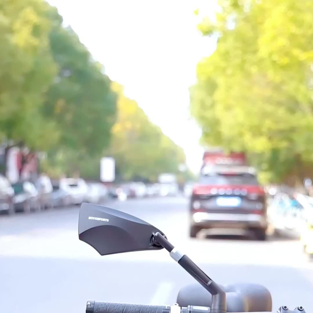 SafeView - Verstelbare Fietsachteruitkijkspiegel 360°