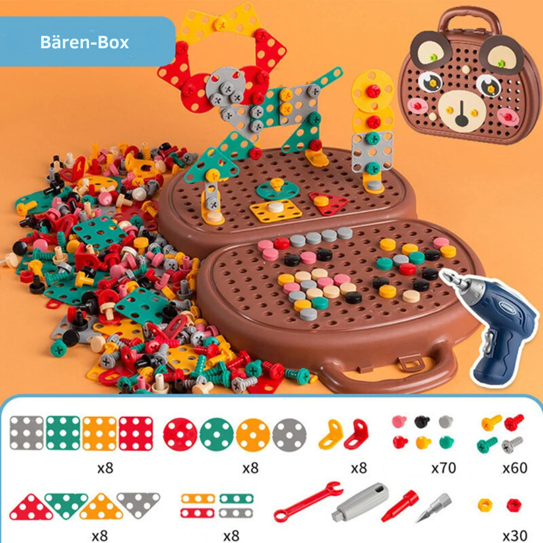 ToolMaster Kids – Creatieve Gereedschapskist met Mini-Bohrer