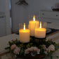 GlowLights – Set van 3 LED Kaarsen met Afstandsbediening