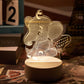 AngelElephant Lamp - 3D LED Tafellamp met USB-aansluiting