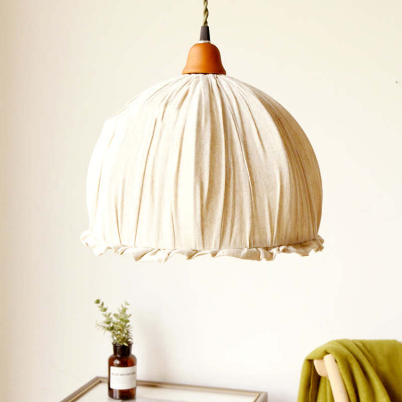 EcoChic Pendant - Stijlvolle Scandinavische Stoffen Hanglamp