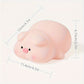 PiggyGlow – Cute Siliconen Nachtlampje, USB Oplaadbaar