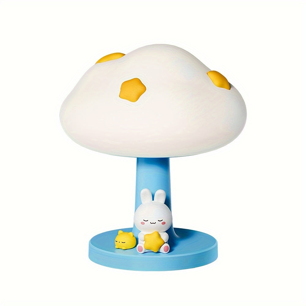 CozyCloud Lamp - USB Oplaadbare Silicone Tafellamp