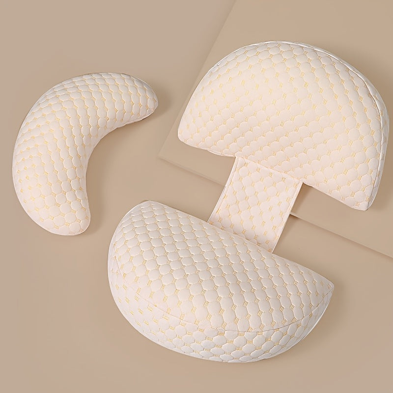 ComfortNest Preggy Pillow - Luxe Ondersteunend Kussen voor Rug en Benen