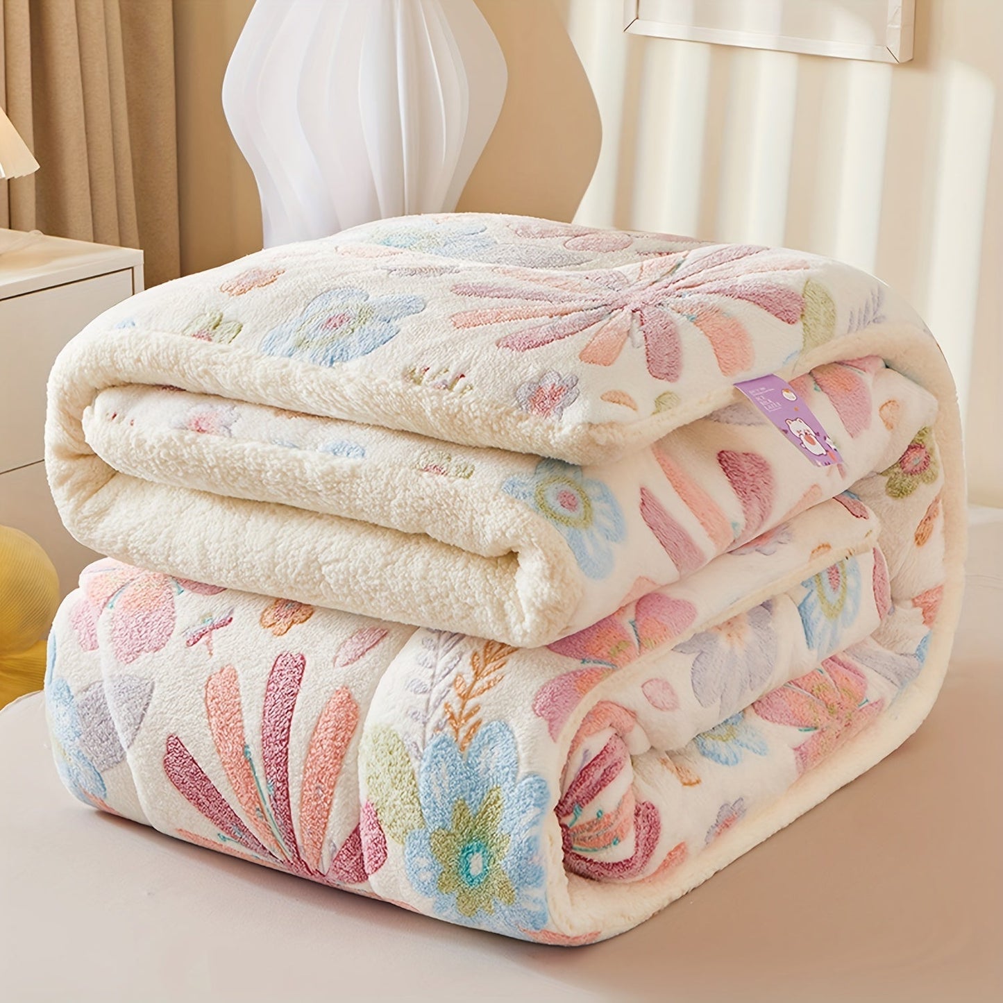 FloralDream – Zacht Fleece Winter Dekbed