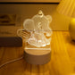 AngelElephant Lamp - 3D LED Tafellamp met USB-aansluiting