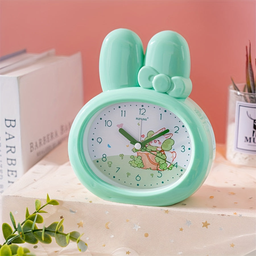 BunnyTime Clock - Schattige LED Wekker met Nachtlamp