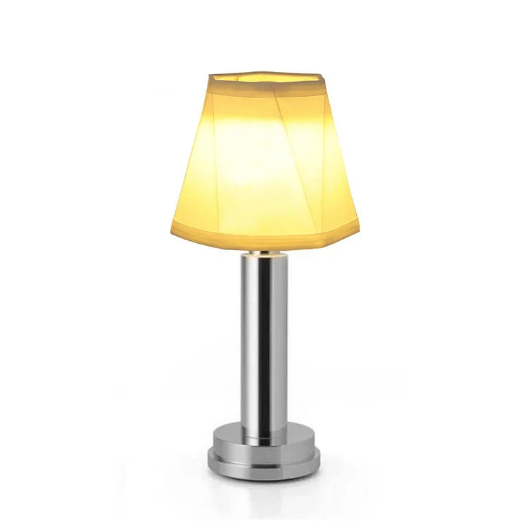 LuxeSilk Wireless Table Lamp - Elegant Draadloze Tafellamp voor Sfeervolle Ruimtes