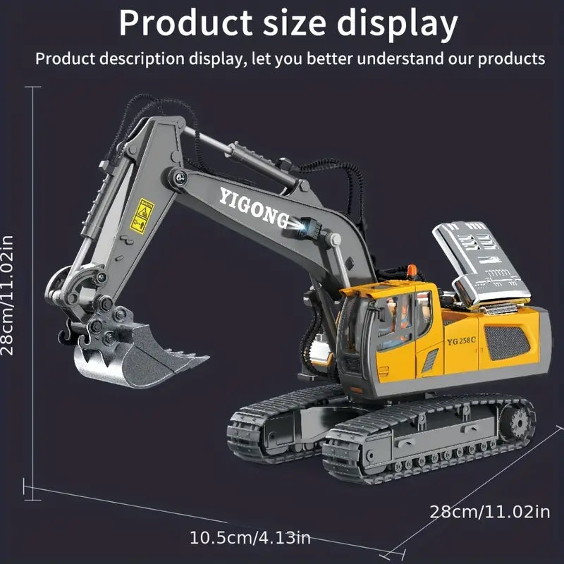 Premium RC Bestuurbare Graafmachine - Ervaar Ultieme Avonturen