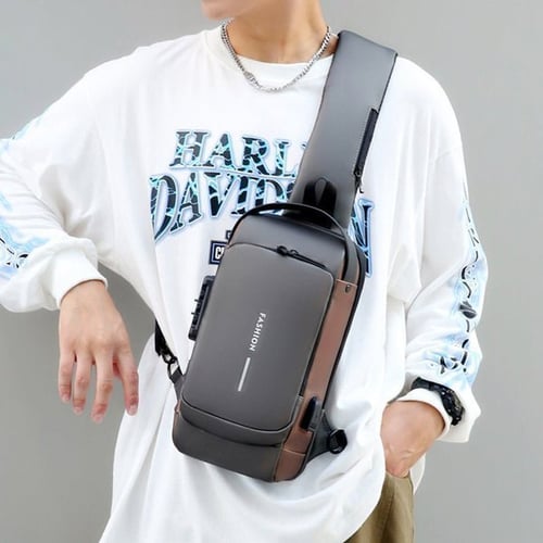 UrbanGuard Crossbody - Stijlvolle en Veilige Schoudertas