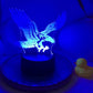 EagleLight – 3D LED Nachtlamp met Kleuren en Touch