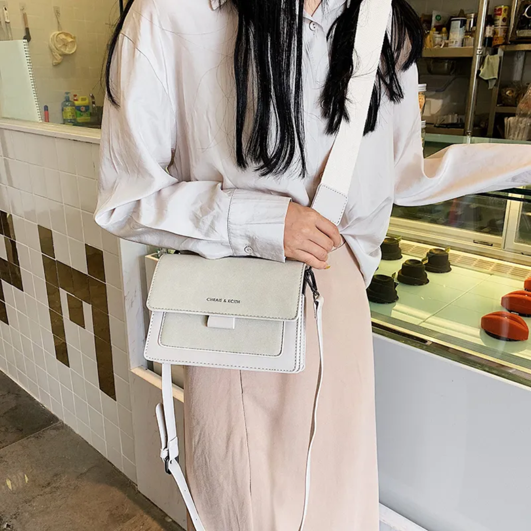 KristelBag - Stijlvolle Crossbody Tas met Flip-Opening