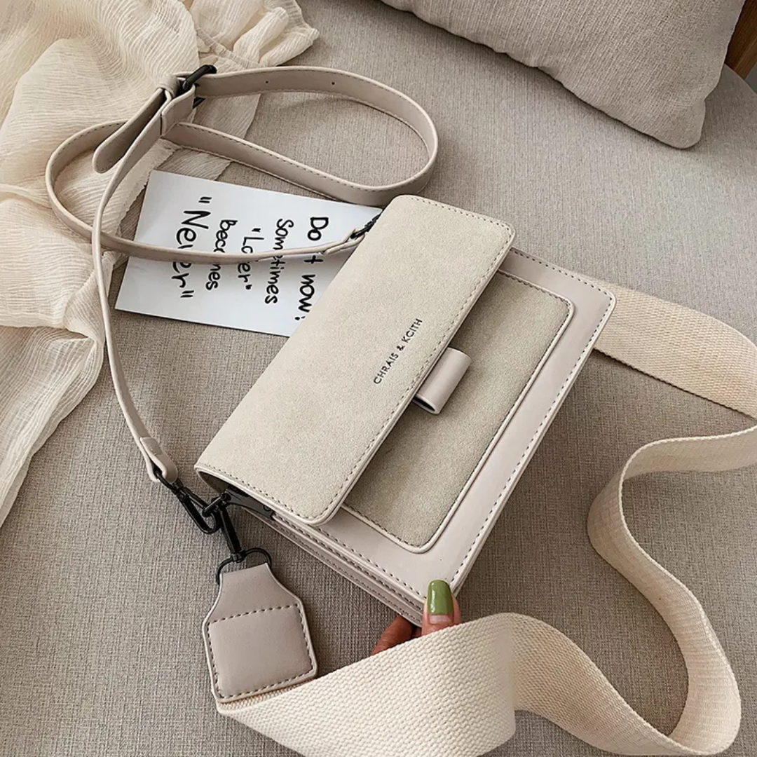 KristelBag - Stijlvolle Crossbody Tas met Flip-Opening