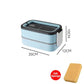 MealMate - Trendy 2-Laagse RVS Lunchbox