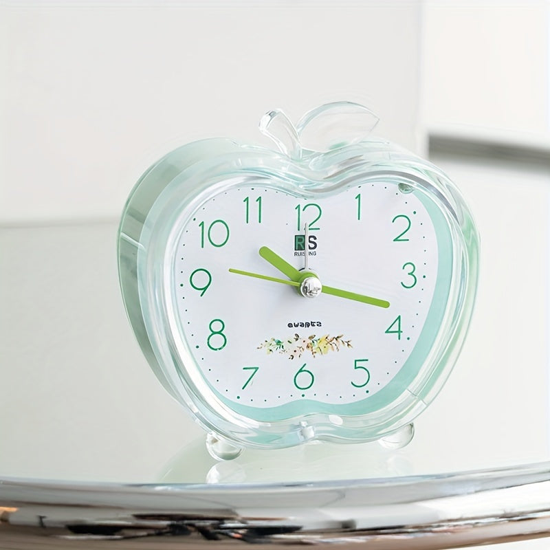 CrystalFruit Clock - Elegante Appelvormige Verlichting