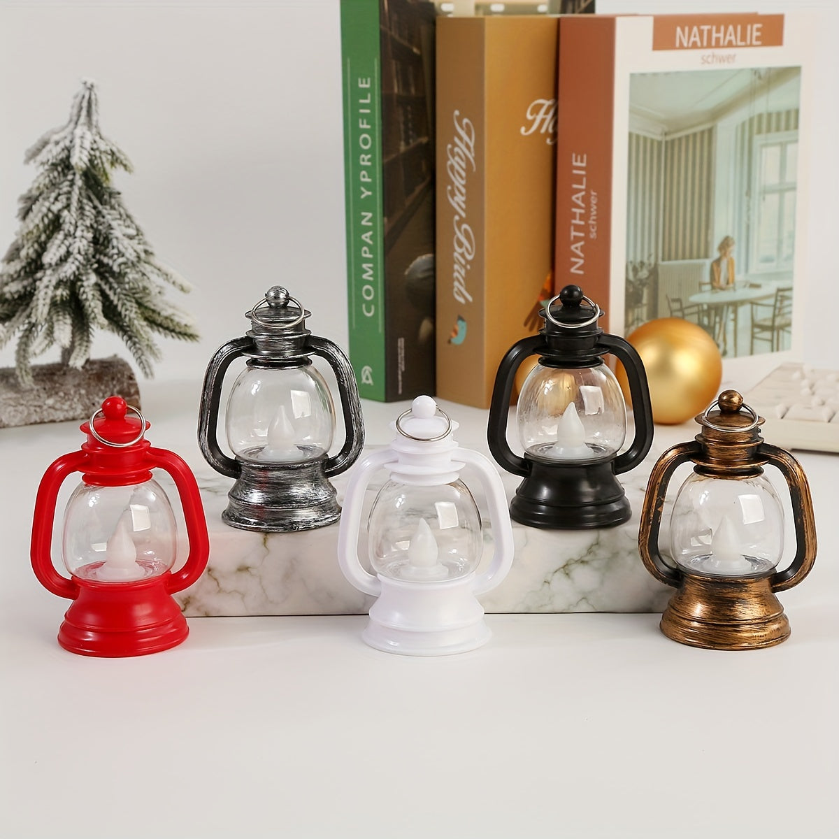 Retro LED Mini Lantaarns – Sfeervolle Verlichting voor Feestjes