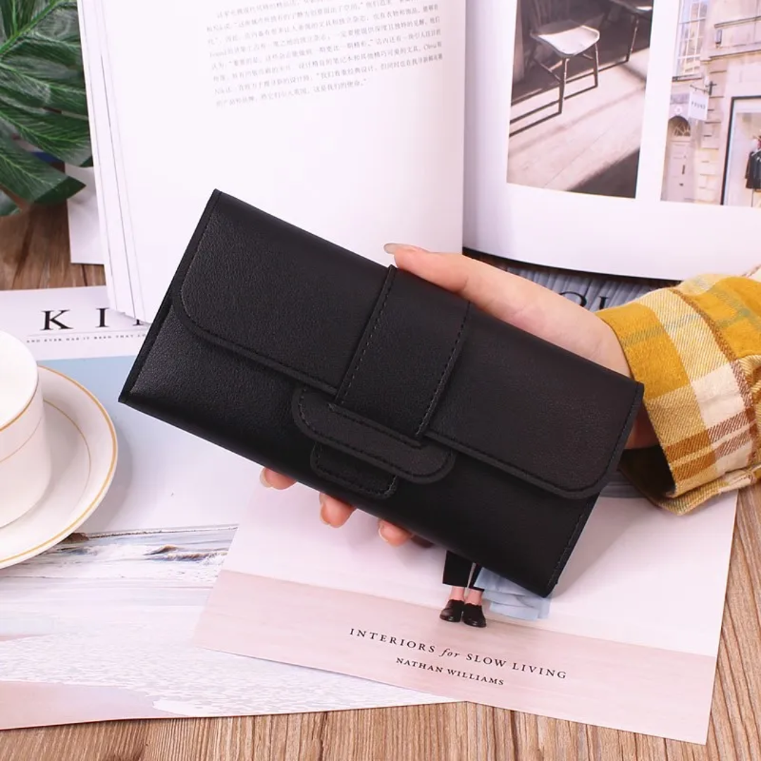 SlimWallet - Minimalistische Leren Portemonnee voor Hem