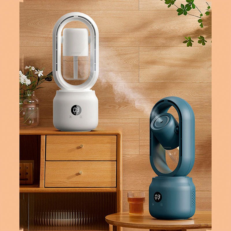 CoolBreeze – Draagbare Ventilator met Bevochtiger