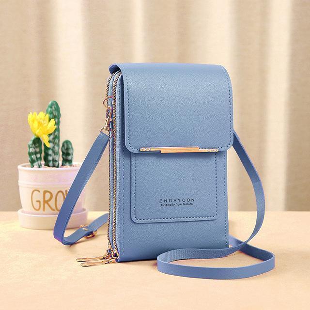 Sonia Wallet – Elegant Leren Telefoonhoes