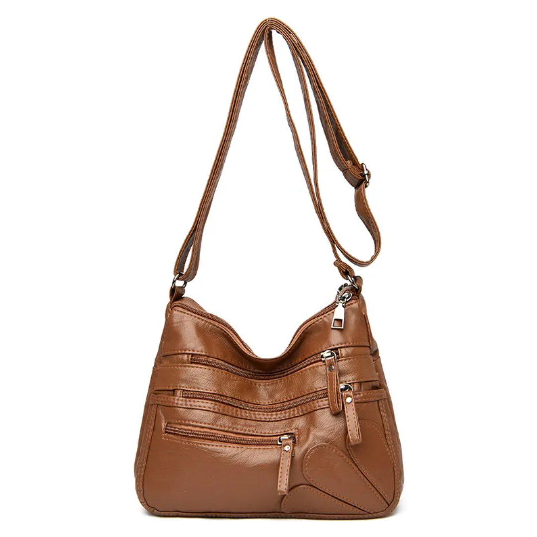 Carly Messenger Bag – Vintage Stijlvolle Schoudertas