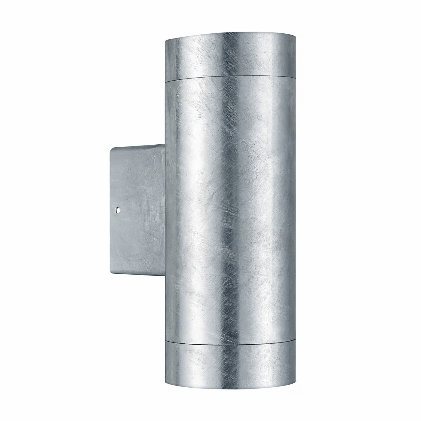 UrbanGlow Light – Strakke Zilveren Up-Down Buitenlamp