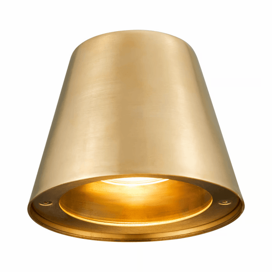 Aleria Glow – Elegante Messing Buitenlamp GU10