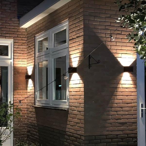 AceGlow Buitenlamp - Schemerschakelaar G9 IP65 Warm Wit