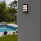 Nila Outdoor Light – Grijze E27 Wandlamp voor de Deur