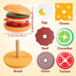 BurgerBuilders - Creatief Montessori Stapel Speelgoed