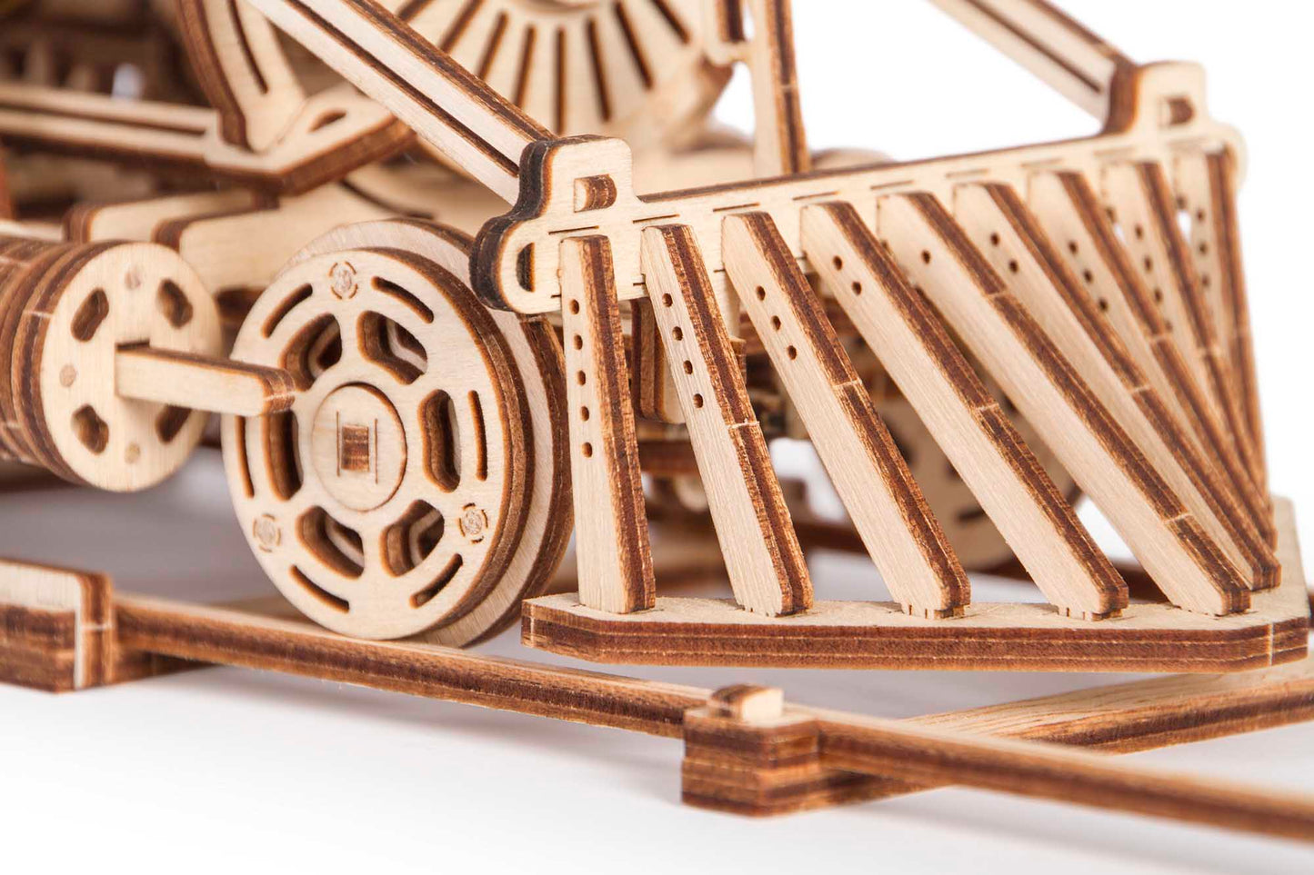 TrainCraft 3D Puzzel - Historische Locomotief met Waggon