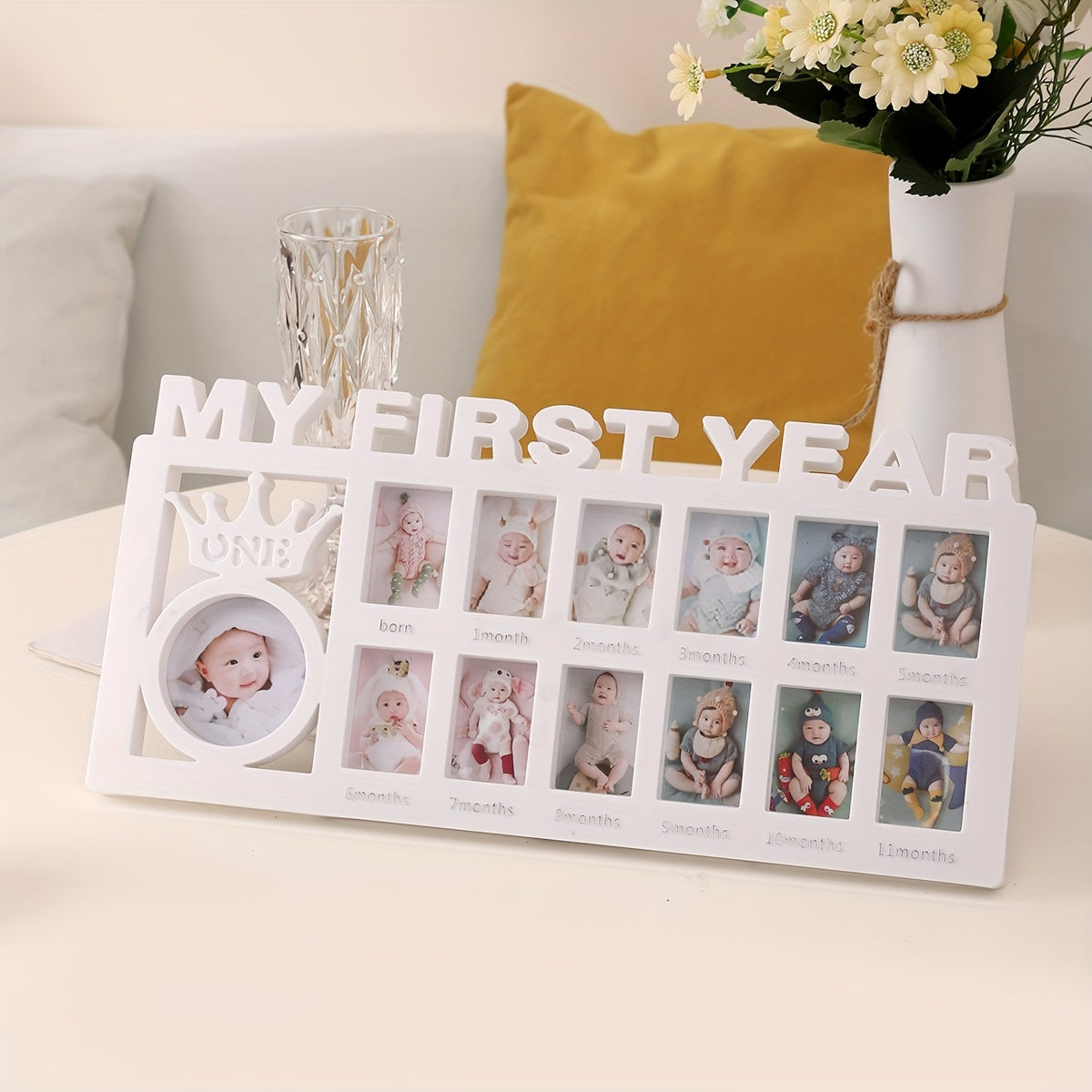 BabyMemories – Unieke Fotolijst voor 12 Maanden