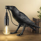 RavenLicht Lamp - Elegante Raaf Tafellamp met USB