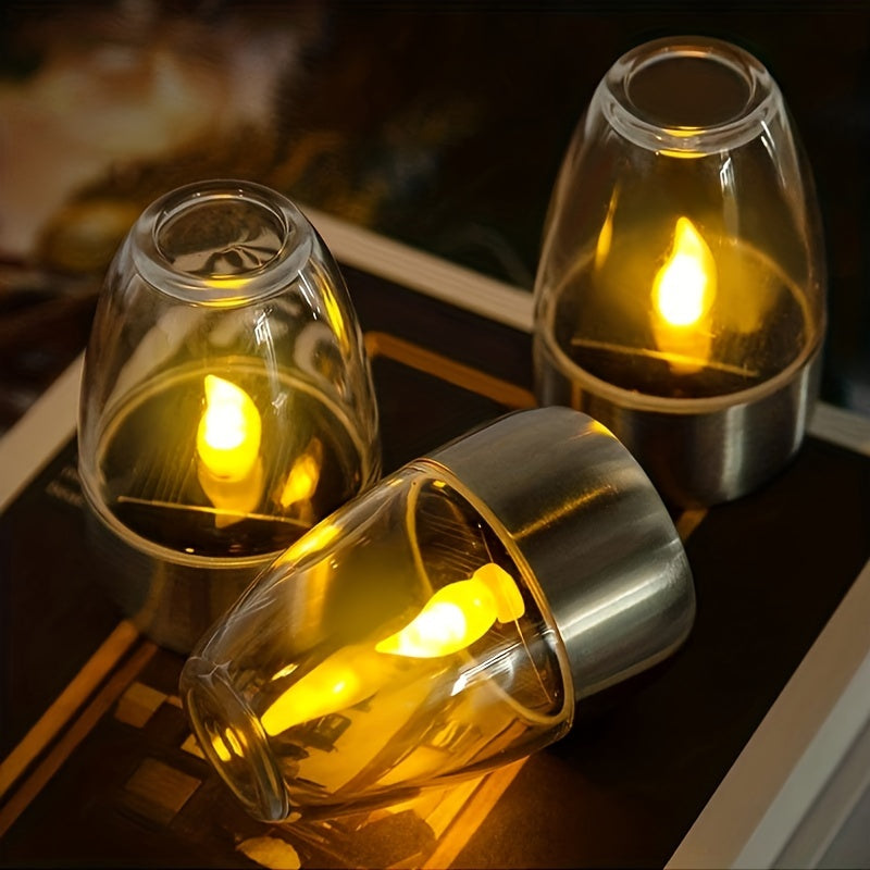 SolarCandle – Zonne-energie LED Theelicht voor Decor