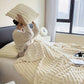 LuxeFleece – Elegante Franse Stijl Deken voor Comfort