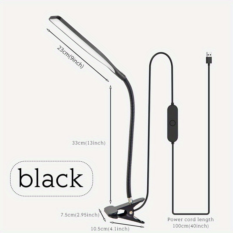 FlexiGlow - Verstelbare LED Bureaulamp met Klem