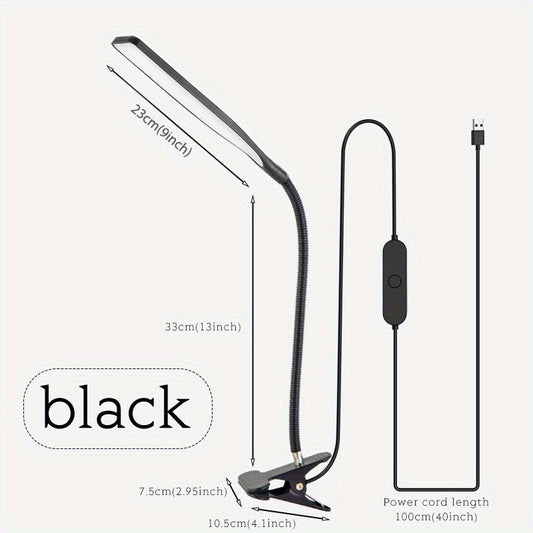 FlexiGlow - Verstelbare LED Bureaulamp met Klem