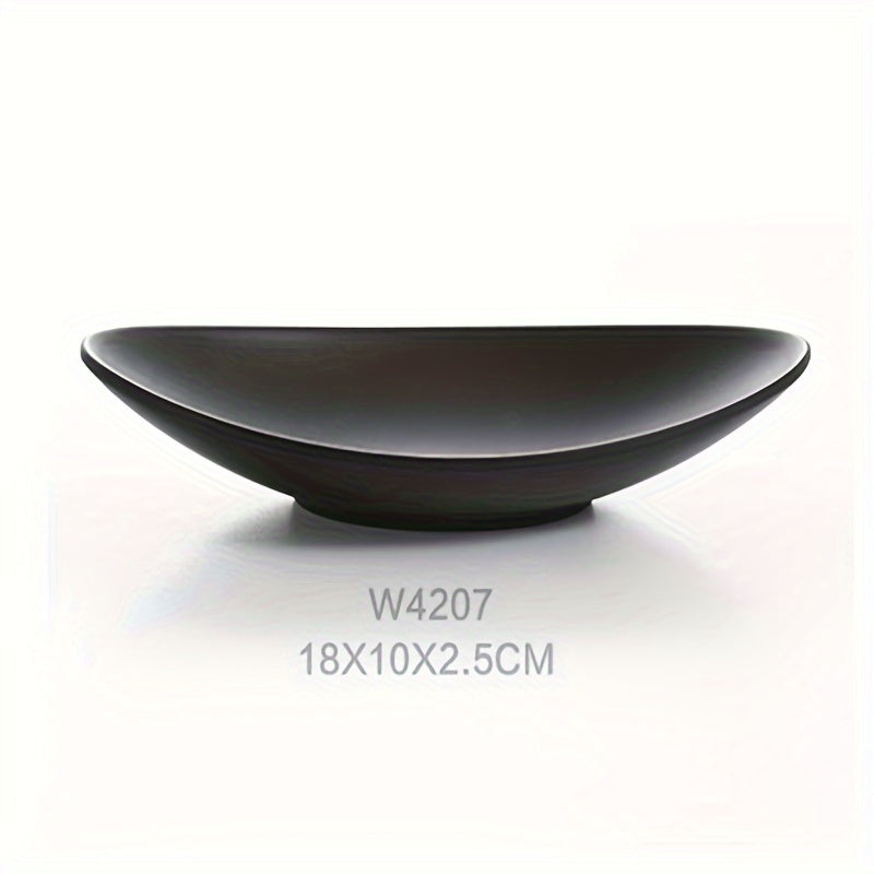 BlackTray - Elegante Ovale Opbergbak voor Sieraden