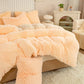 Ultrazachte Pluche Dekbedovertrek Set met Rits - Luxe & Comfort